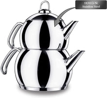 Load image into Gallery viewer, Korkmaz Tombik Teapot Set
