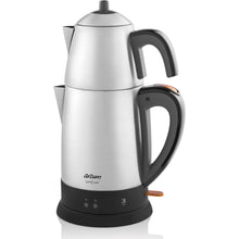 Load image into Gallery viewer, Arzum Lux Turkish Electric Tea Maker, Electric Tea Kettle, AR3051-INX
