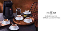 Load image into Gallery viewer, Arzum OKKA Minio Jet Turkish Coffee Machine - Black &amp; Rose
