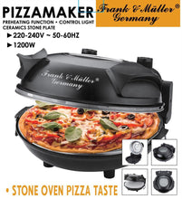 Load image into Gallery viewer, Frank &amp; Muller Stone Oven Pizza and Lahmacun Maker - Red
