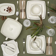 Load image into Gallery viewer, Karaca Zeyna 60 Pieces Dinnerware Set for 12 People
