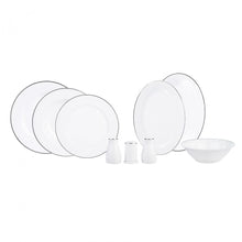 Load image into Gallery viewer, Karaca Lexi Platin 56 Pieces Dinnerware Set for 12 People
