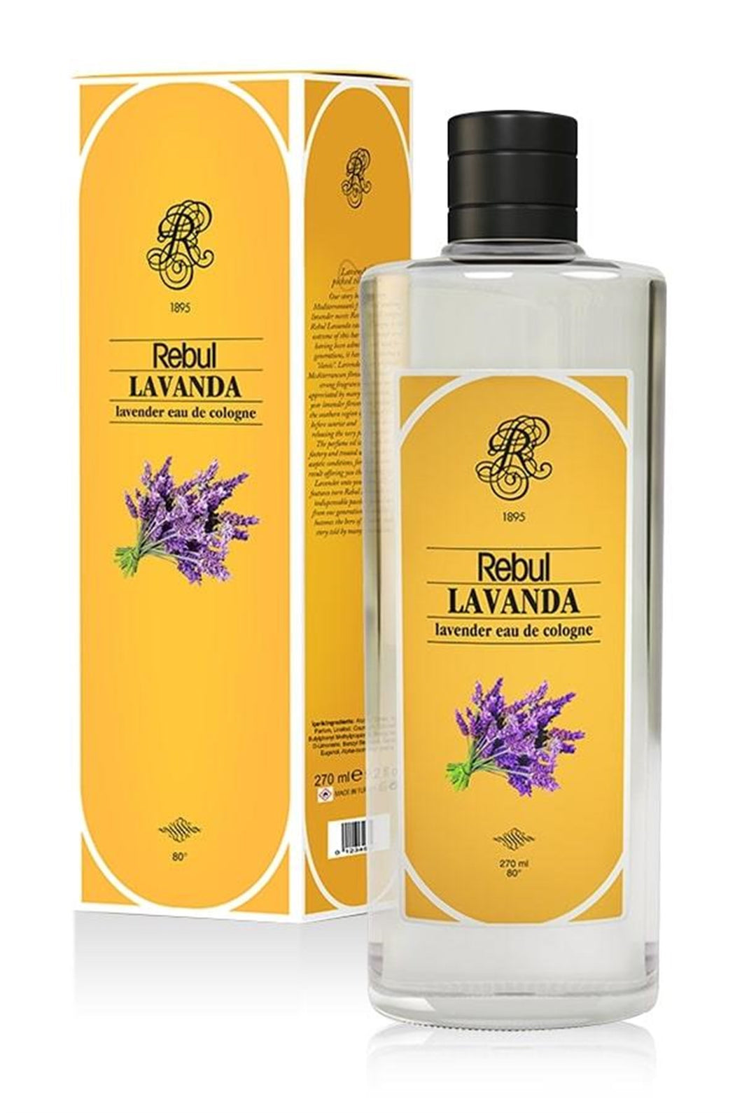 Rebul Lavanda Eau De Cologne - 270 ml