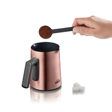 Load image into Gallery viewer, Arzum Okka Rich Spin M Automatic Turkish Coffee and Hot Milk Beverage Maker, Black/Copper
